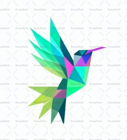 Geometrischer Kolibri